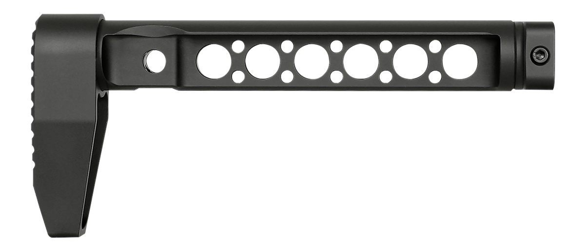 Midwest Industries MISTAPLWS Stock Tube Aluminum Black Anodized AR-15