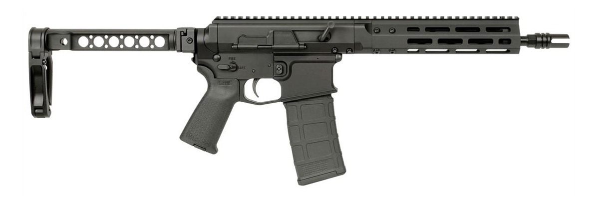 Midwest Industries Side Folder Pistol Brace Compatible Black view 2
