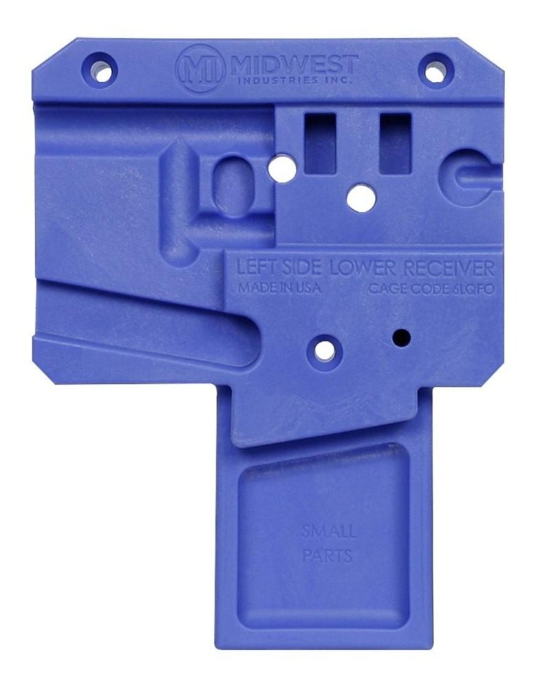 Midwest Industries MILRB Lower Receiver Block Blu Polymer for Mil-Spec AR-1 view 4