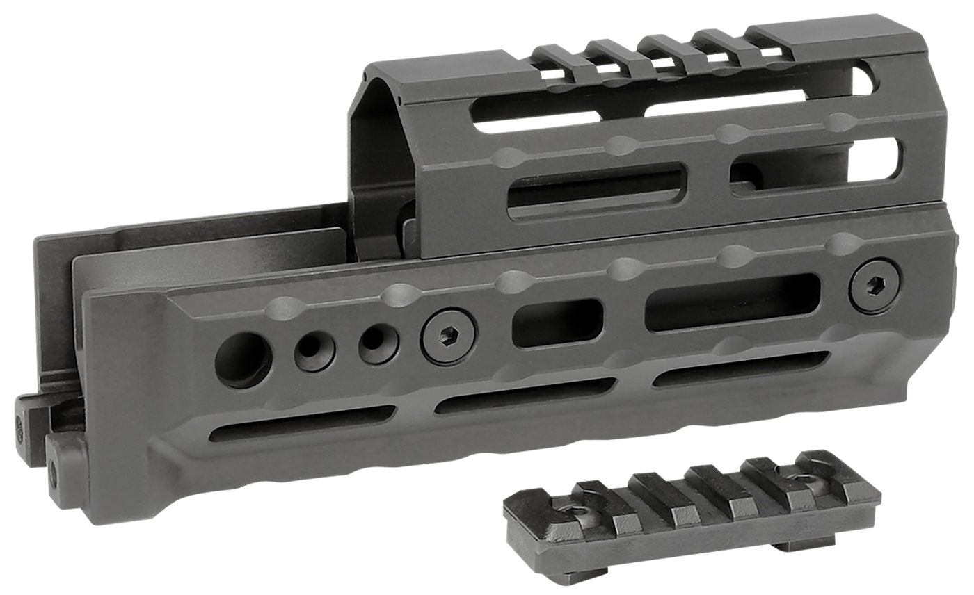 Midwest Industries MIAKALPHA6 Alpha Drop-in Aluminum Black Hardcoat Anodize