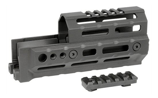 Midwest Industries MIAKALPHA6 Alpha Drop-in Aluminum Black Hardcoat Anodize view 2