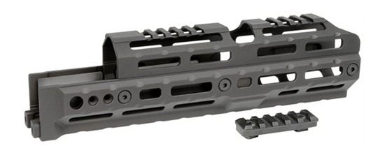 Midwest Industries MIAKALPHA100 Alpha Drop-in Aluminum Black Hardcoat Anodi view 2
