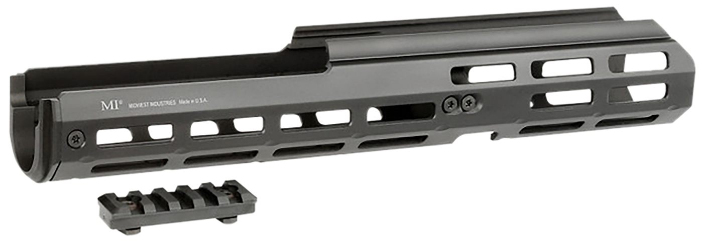 Midwest Industries MIBENM4HG M4 Benelli Black Hardcoat Anodized 6061 Alumin