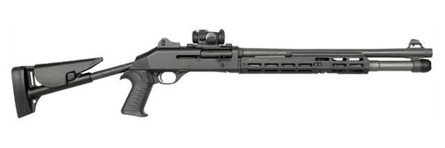 Midwest Industries MIBENM4HG M4 Benelli Black Hardcoat Anodized 6061 Alumin view 3