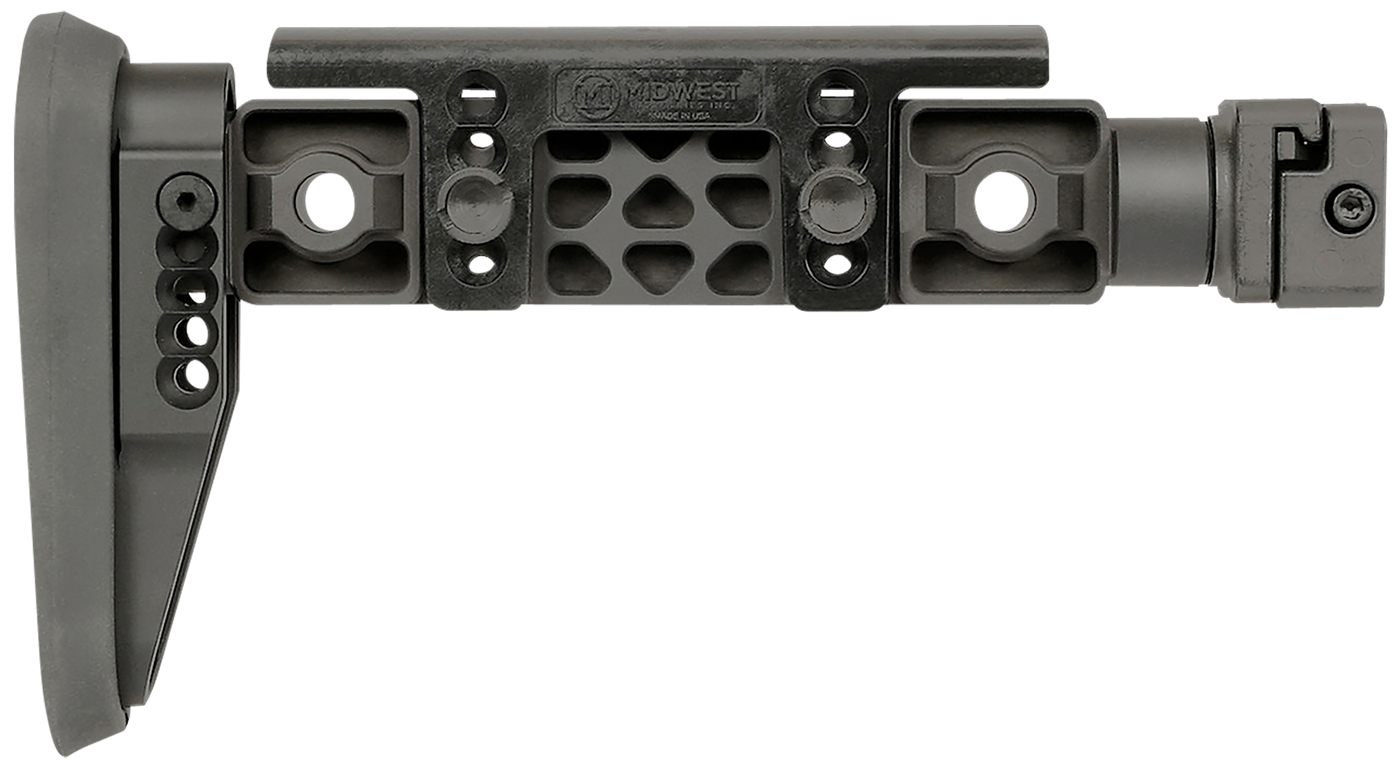 Midwest Industries Mialphafbsf Alpha Fixed Beam Black Synthetic Side Foldin