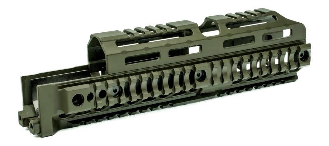 Midwest AK Alpha Series Quad Rail Handguard 10 Odg