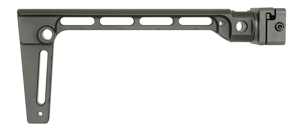Midwest Industries Miarmsf Arm Brace Side Folding Stock Black 6061 Aluminum view 2