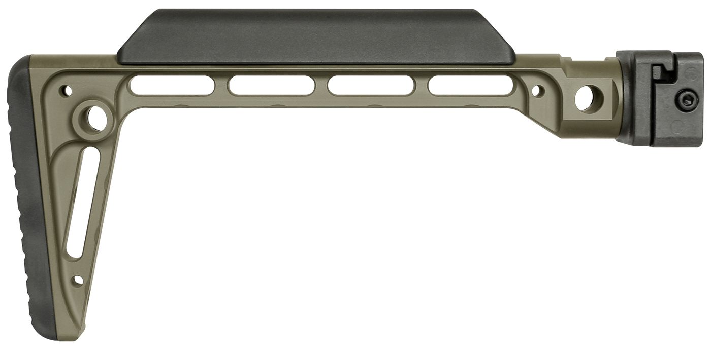 Midwest Industries MIMINSFODG Minimalistic Side Folding Stock ODG 6061 Alum view 2