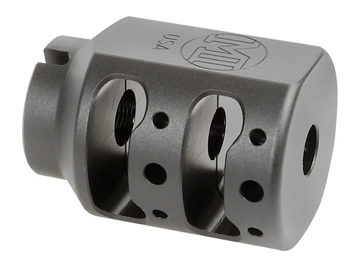 Midwest Alpha Tank Brake 1/2x28 9mm Black Matte Nitride