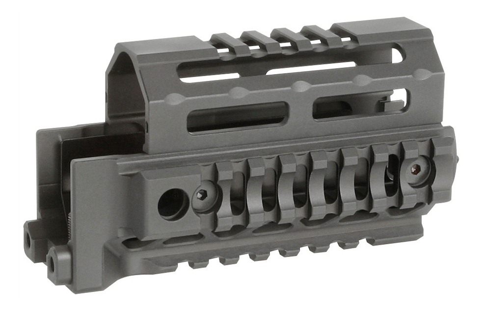 Midwest Industries AK Alpha Series Krink Quad Rail Handguard Black