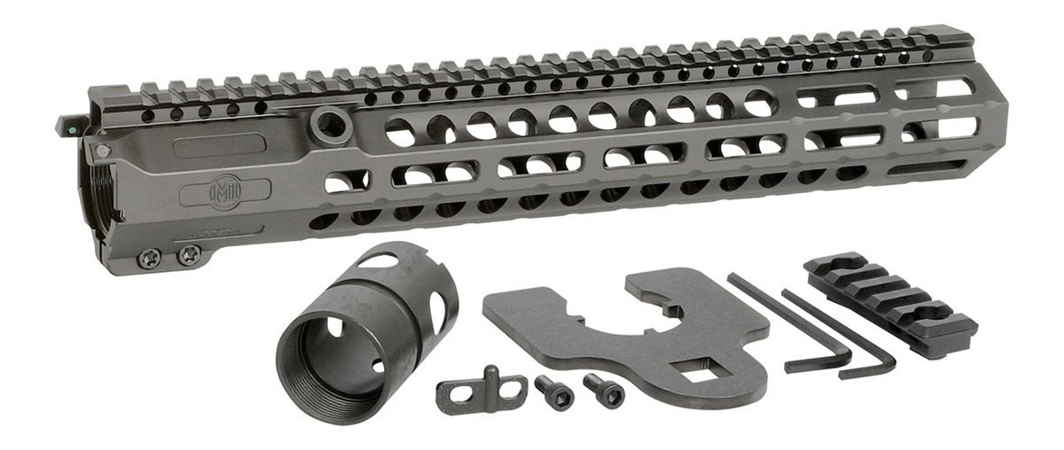 Midwest Handguard CRM HD 308 M-LOK 13.5in LOW Combat Rail AR-10