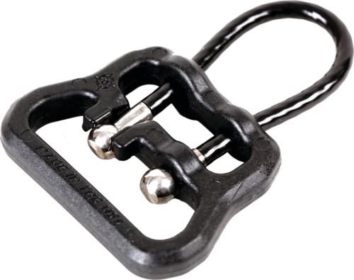 ULOOP FOR 1INCH SLINGS AND SMALLER BLACK