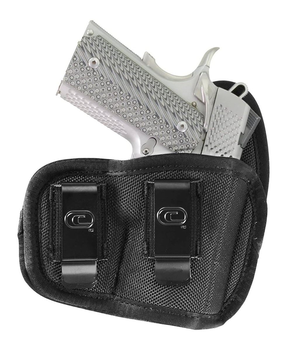 Crossfire The Cyclone Low Profile IWB/OWB Handgun Holster for Men Women - C
