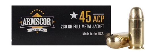 Armscor Precision International FAC4512N USA 45ACP 230gr Full Metal Jacket view 2