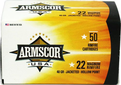 Armscor Precision International Rimfire Ammunition .22 WMR Nickle Plated 40 view 2