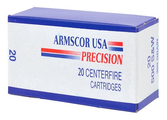 Armscor FAC500SW1N USA 500S W Mag 300gr Hornady XTP Hollow Point 20 Per Box view 2
