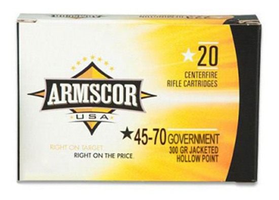 Armscor FAC4570300GR USA 45-70 Gov 300gr Jacketed Hollow Point 20 Per Box/1 view 2