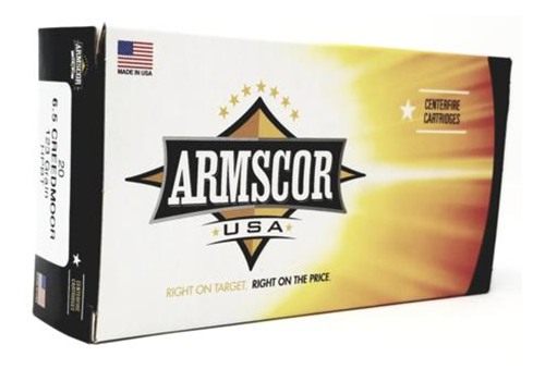 Armscor Precision International Rifle Ammunition 6.5 Creedmoor 123 gr HPBT
