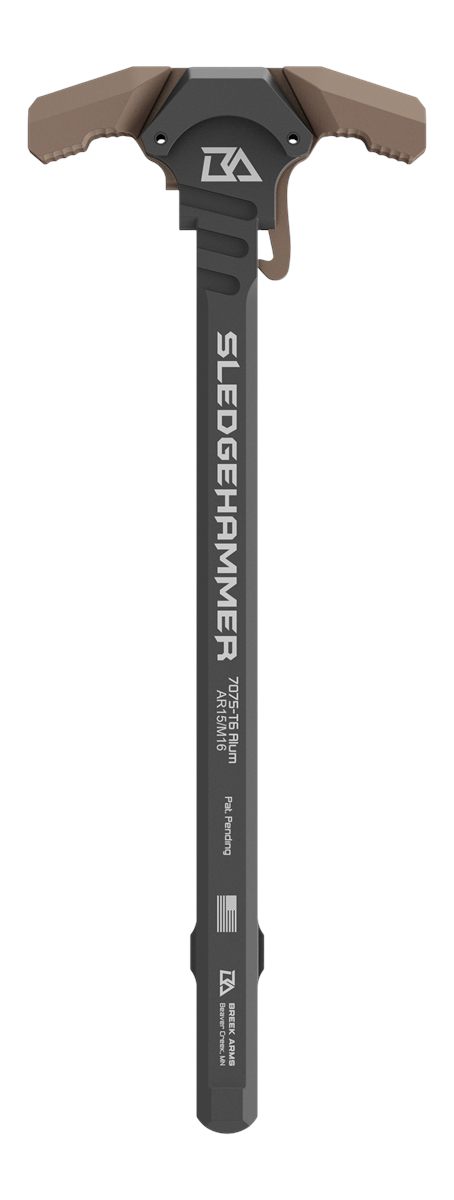 Breek Arms BRK6015FDE Sledgehammer Charging Handle Mil Spec AR15/M16 Rifles
