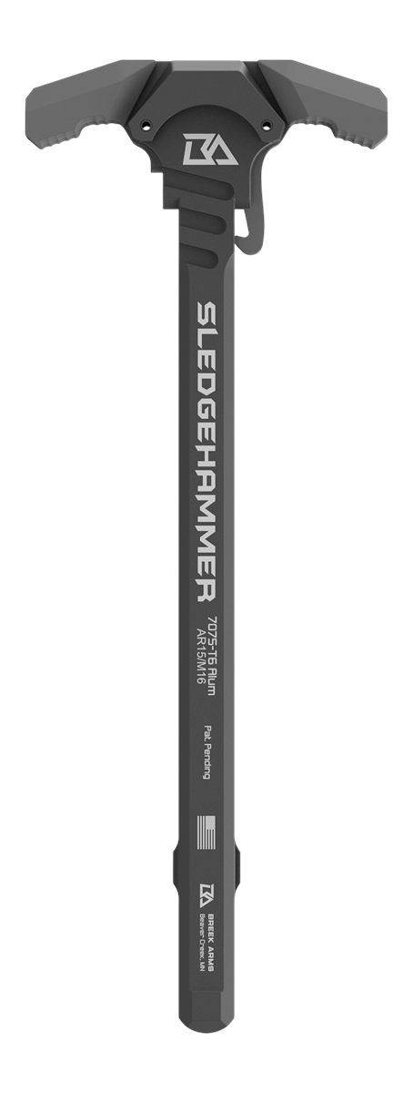 Breek arms BRK6015MGRAY Sledgehammer Charging Handle Mil Spec AR15/M16 Rifl