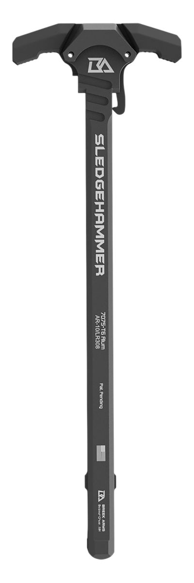 Breek Arms BRK6010 Sledgehammer Charging Handle AR-10/LR-308 Black Aluminum