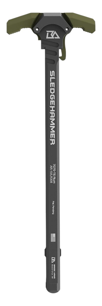 Breek Arms BRK6010RGREEN Sledgehammer Charging Handle AR-10/LR-308 OD Green