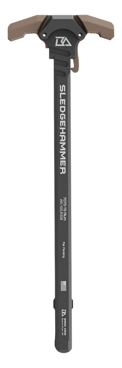 Breek arms BRK6010FDE Sledgehammer Charging Handle AR-10/LR-308 FDE Aluminu