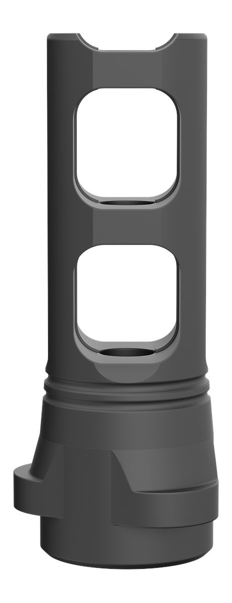 Breek arms BRK4310 LOK 3QD Gemini Dual-Port Black Nitride Steel 1/2inx28 Th