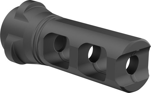 Breek arms BRK4310 LOK 3QD Gemini Dual-Port Black Nitride Steel 1/2inx28 Th view 2