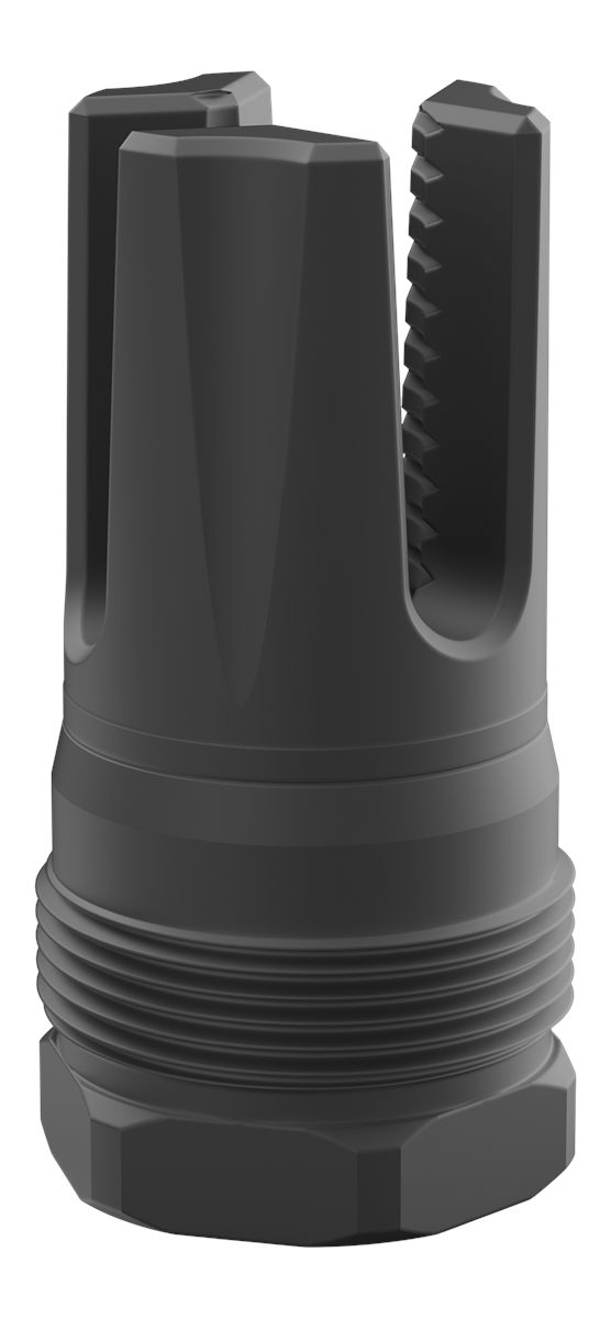 Breek Arms BRK4415 Scorch 3-Prong Plan B Black Nitride Steel 1/2inx28 Threa