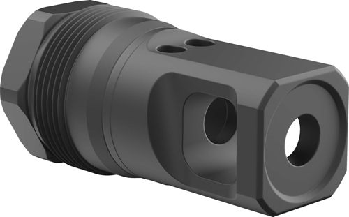 Breek Arms BRK4431 Echo Single Port Plan B Black Nitride Steel 5/8inx24 Thr view 2