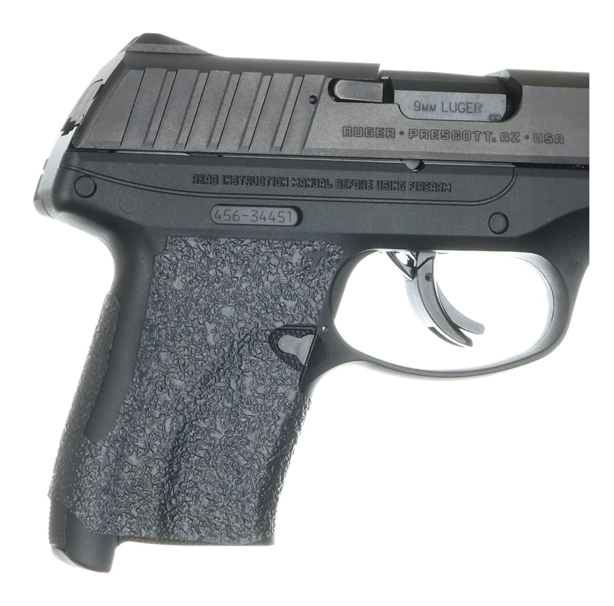 Talon Grips EV11R Adhesive Textured Black Rubber, Fits LC9(s)/LC380, EC9s