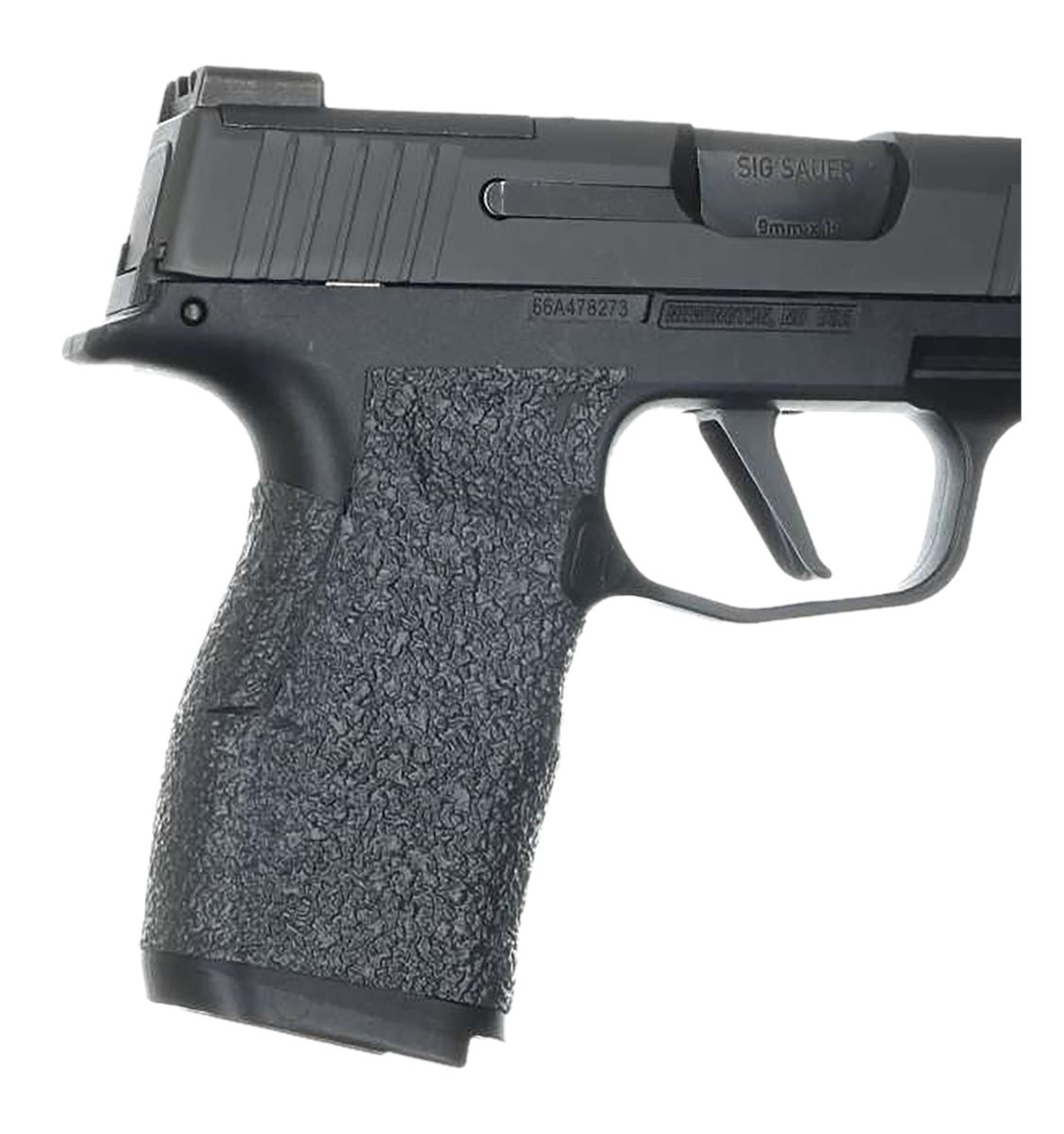 Talon Grips EV12R Adhesive Textured Black Rubber, Fits Sig P365/P365XL
