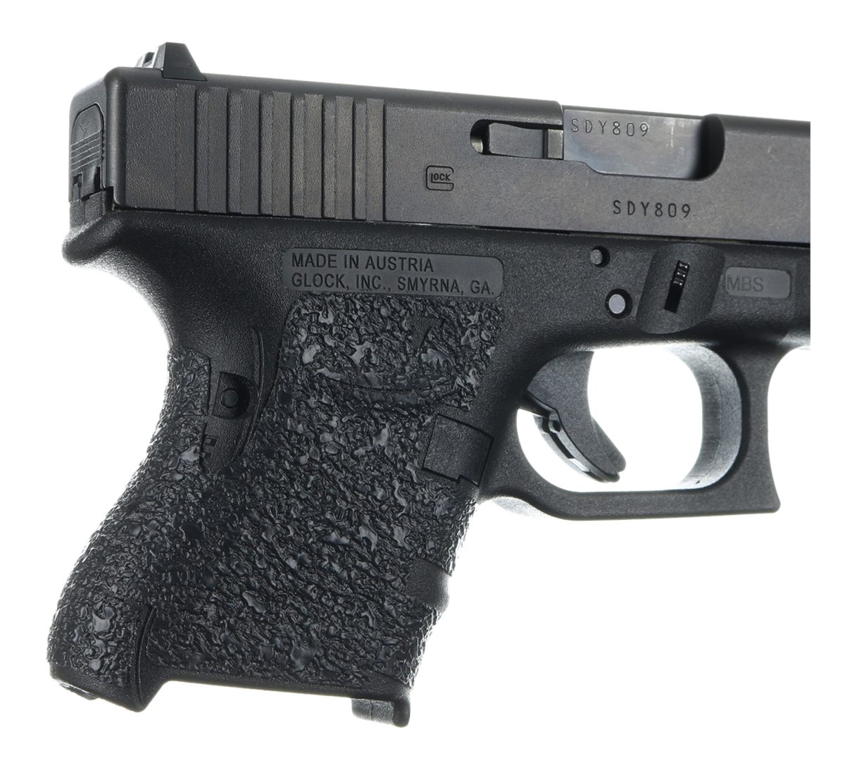 Talon Grips 116R Adhesive Compatible w/Glock 26/27/28/33/39 Gen4 w/No Backs