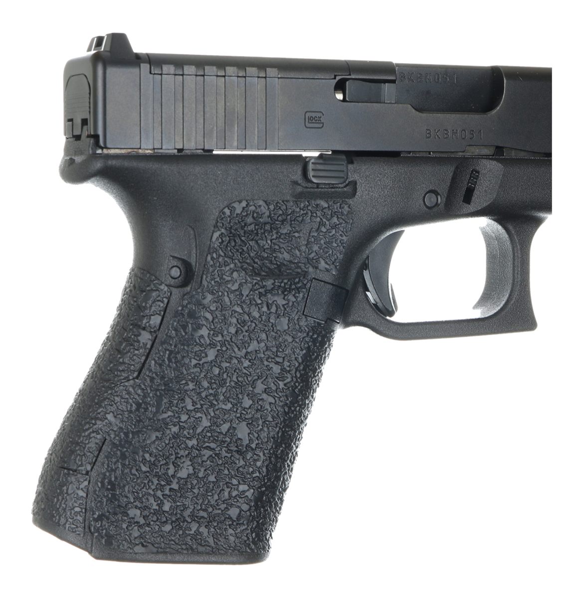 Talon Grips 382R Adhesive Glock Gen5 19/23/25/32/38/44 w/No Backstrap, Blac