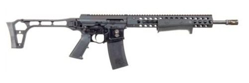 Troy Folding Pump Action Optic Ready Rifle .223 Rem 10rd Magazine 16in Barr