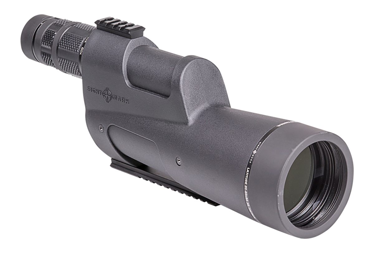 Sellmark Sightmark SM11034T Latitude XD Tactical 20-60x 80mm Black Rubber A