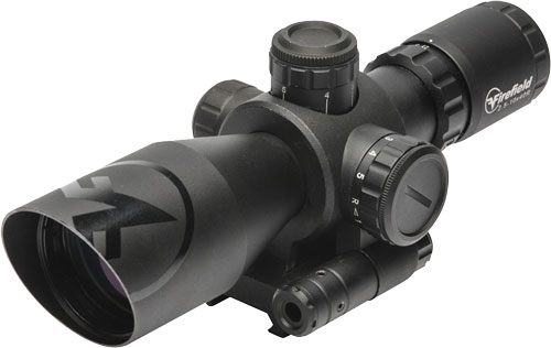 Sellmark Firefield FF13065 Barrage w/Red Laser Matte Black 2.5-10x40mm Illu view 3