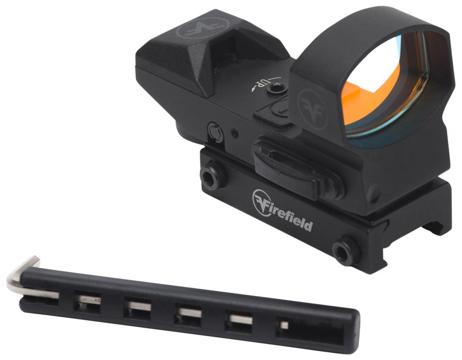 Firefield FF26022 Impact Reflex Matte Black 1x33mm, 3 MOA/5 Illuminated Red