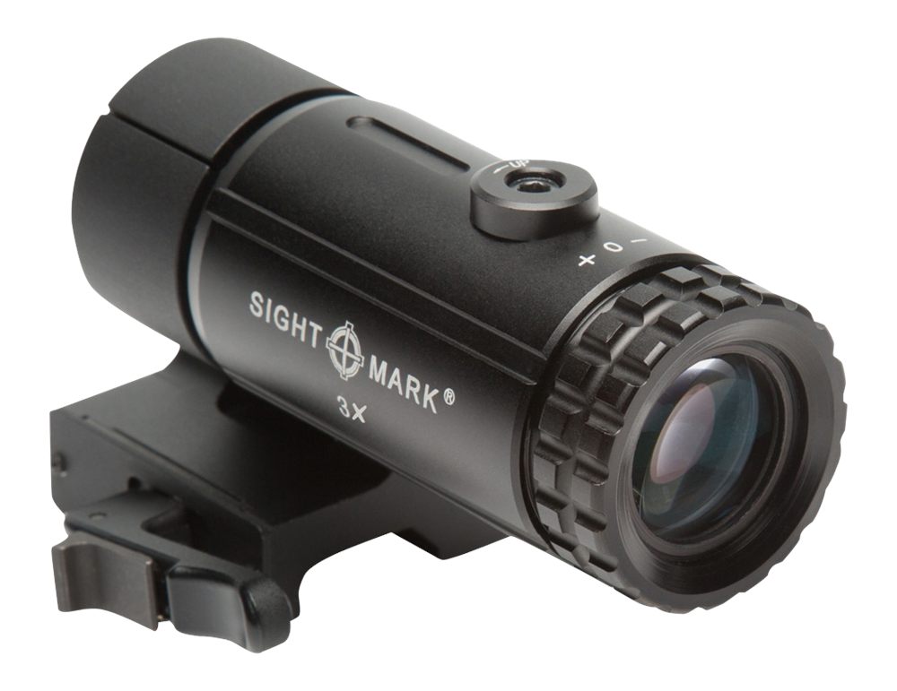 Sellmark Sightmark SM19063 T-3 Magnifier 3X with Flip to Side Mount Matte B