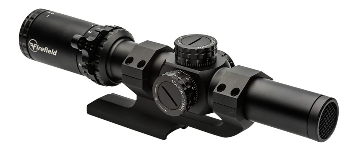 Firefield FF13070K RapidStrike Matte Black 1-6x 24mm 30mm Tube Dual Illumin