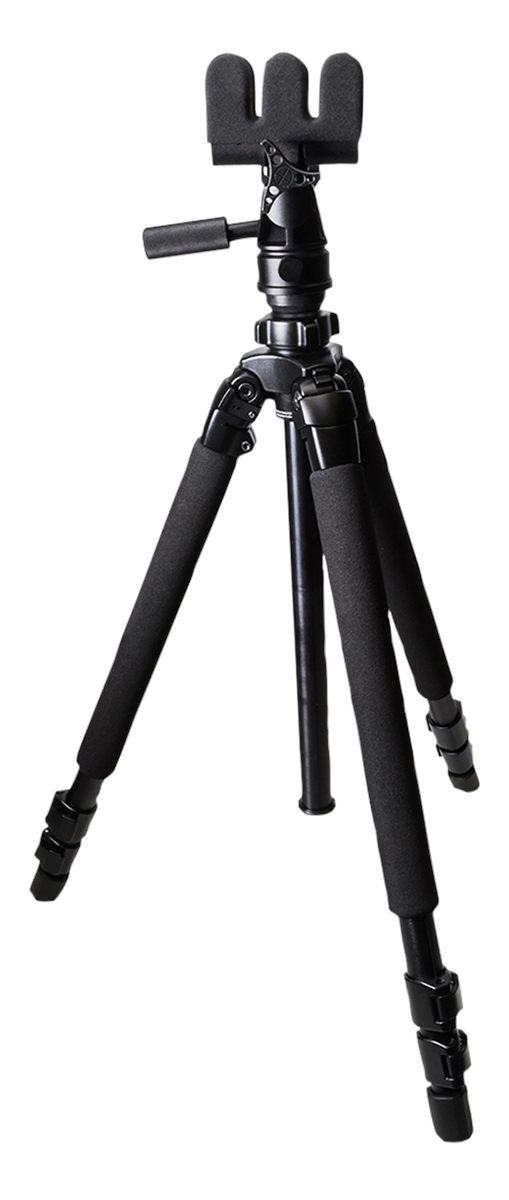 Sellmark Kopf Jager KJ85001K K700 AMT Tripod made of Aluminum with Black Fi