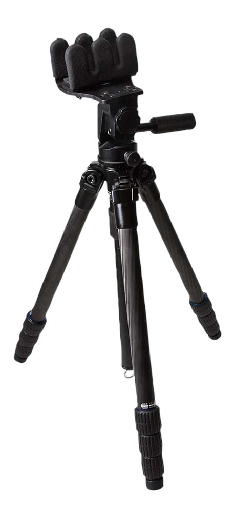 Sellmark Kopf Jager KJ85002K K800 CF Tripod made of Carbon Fiber with Black
