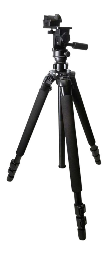 Sellmark Kopf Jager KJ85003K Folding Tripod K700 made of Aluminum with Blac