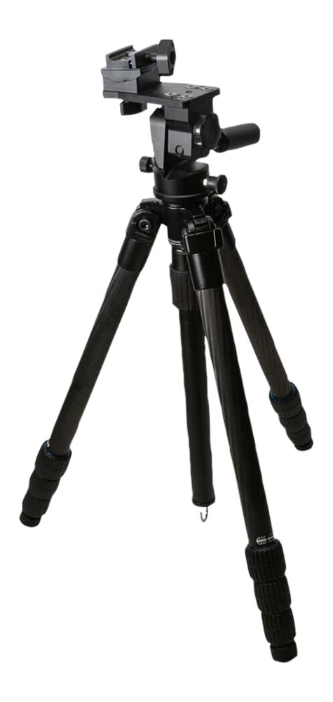 Sellmark Kopf Jager KJ85004K K800 Tripod made of Carbon Fiber with Black Fi