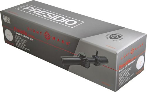 Sellmark Sightmark Presidio 1-6x24 Rifle Scope SFP CR1 Illuminated Black view 5
