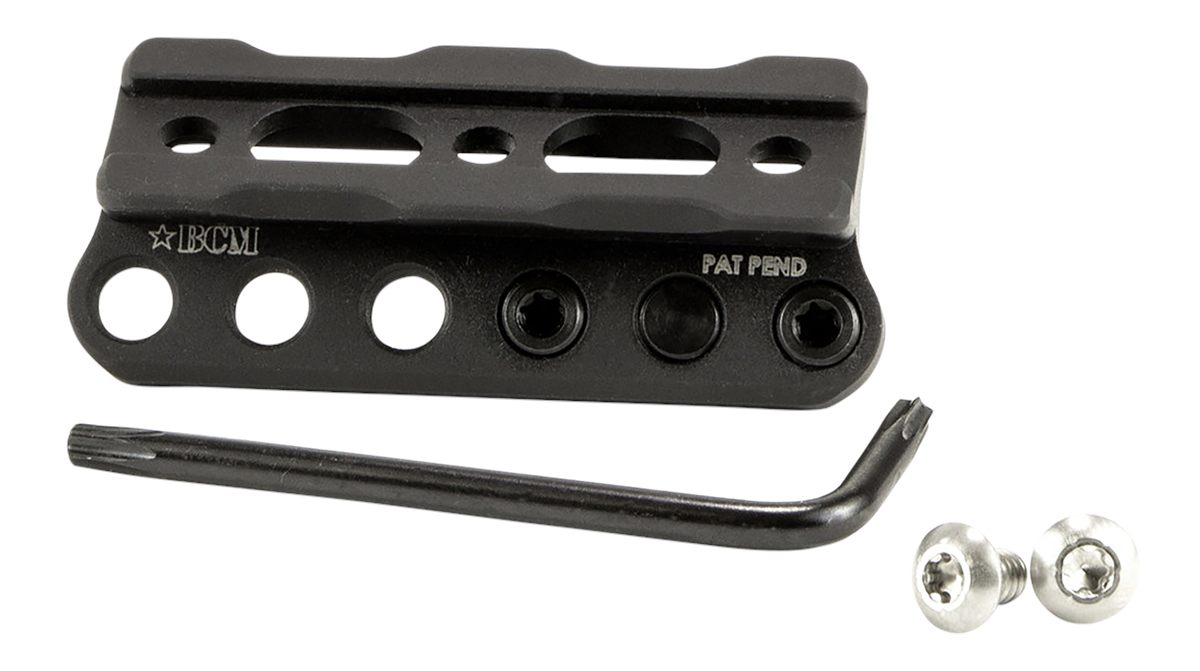 Bravo Company Bcmgunfighter Scout Mount Modular Key Fits SureFire Light Bla