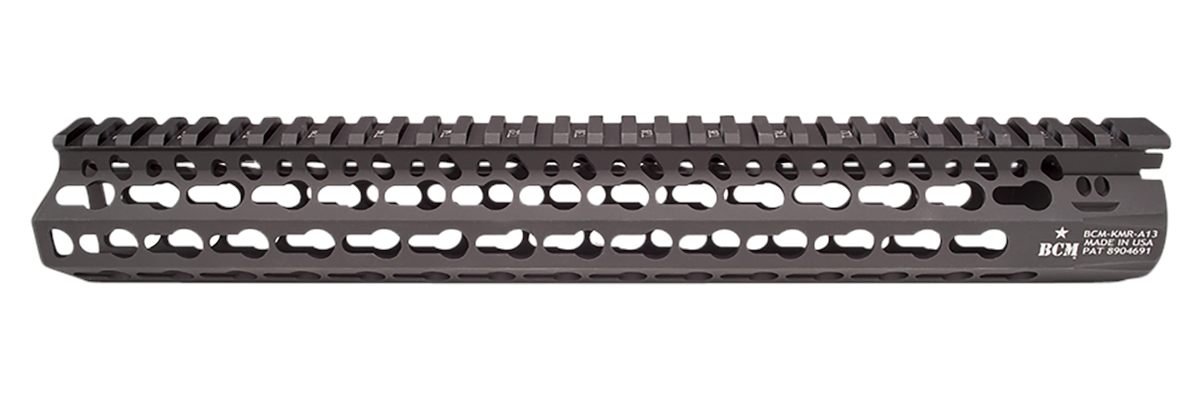 Bravo BCM KMRA13556BK Alpha Handguard 13in Keymod Style Made of Aluminum wi