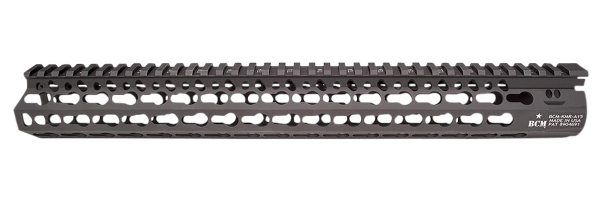 Bravo BCM KMRA15556BK Alpha Handguard 15in Keymod Style Made of Aluminum wi