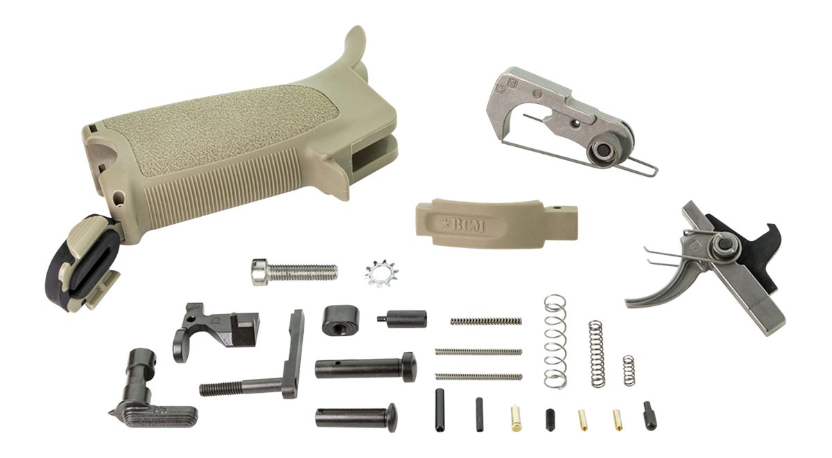 Bravo BCM ELPKFDE Enhanced AR-15 Polymer Grip Flat Dark Earth